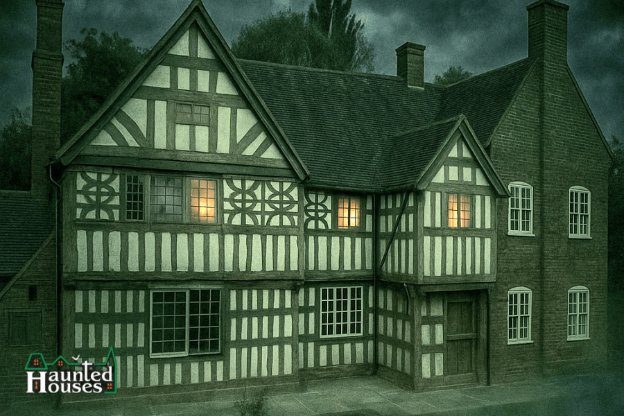 Ford Green Hall ghost hunt in Stoke on Trent. haunted building