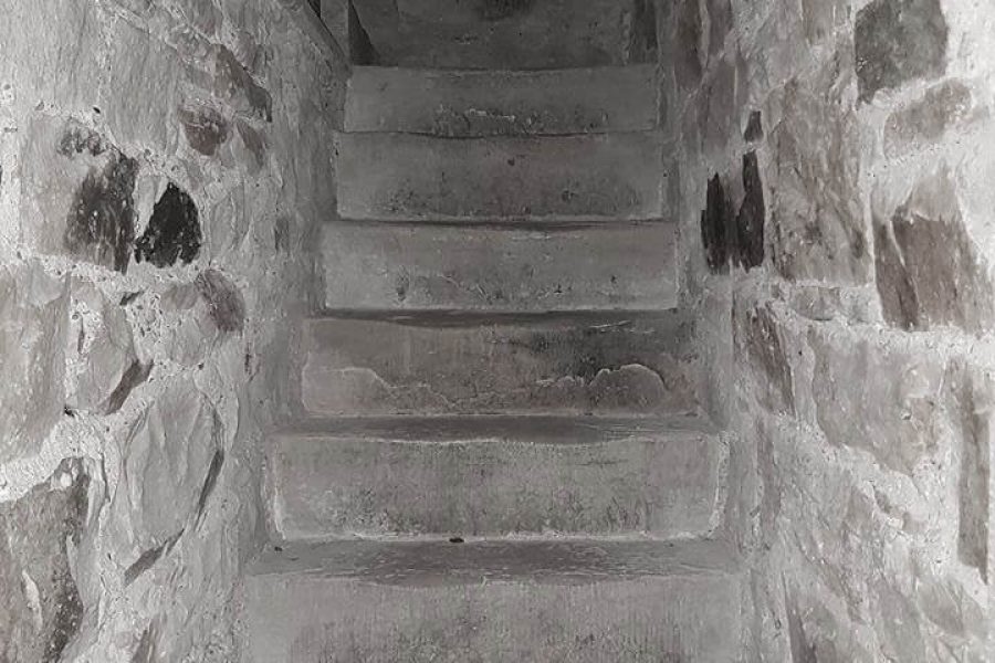 jail staircase