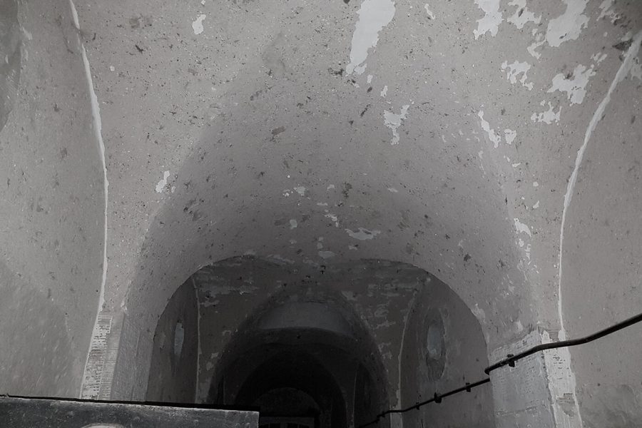 ceiling of corridor