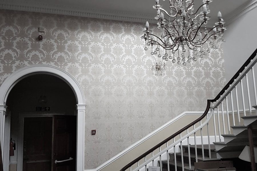 Strelley Hall view of staircase